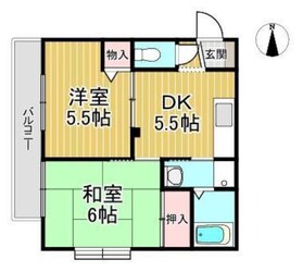 トリヴァンベール門前の物件間取画像